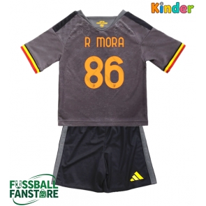 AS Roma Rodrigo Mora #86 Replik 3rd trikot Kinder 2026-27 Kurzarm (+ Kurze Hosen)